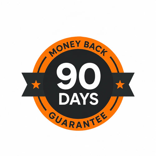 90 days money back guarantee